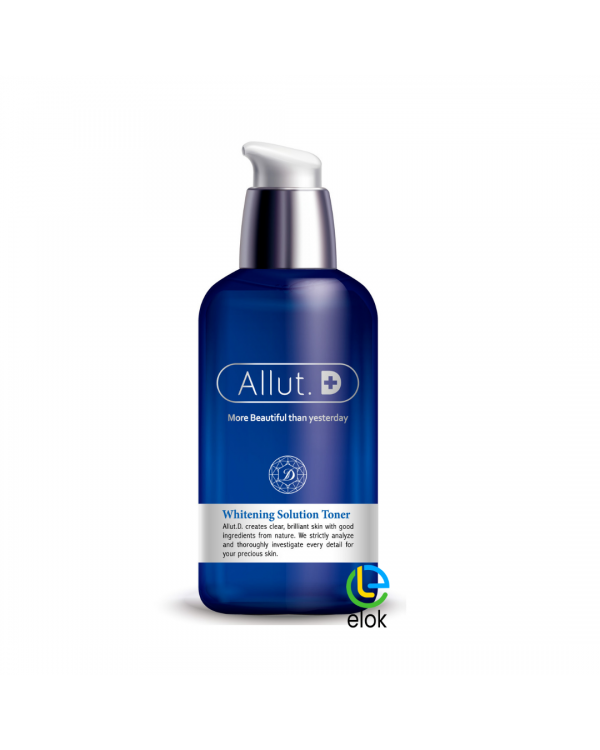 Big Promo Pemutih Wajah Allut D Whitening Solution Toner 